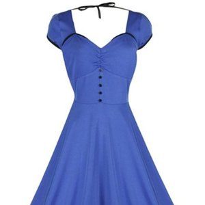 Lindy Bop Blue Swing Dress